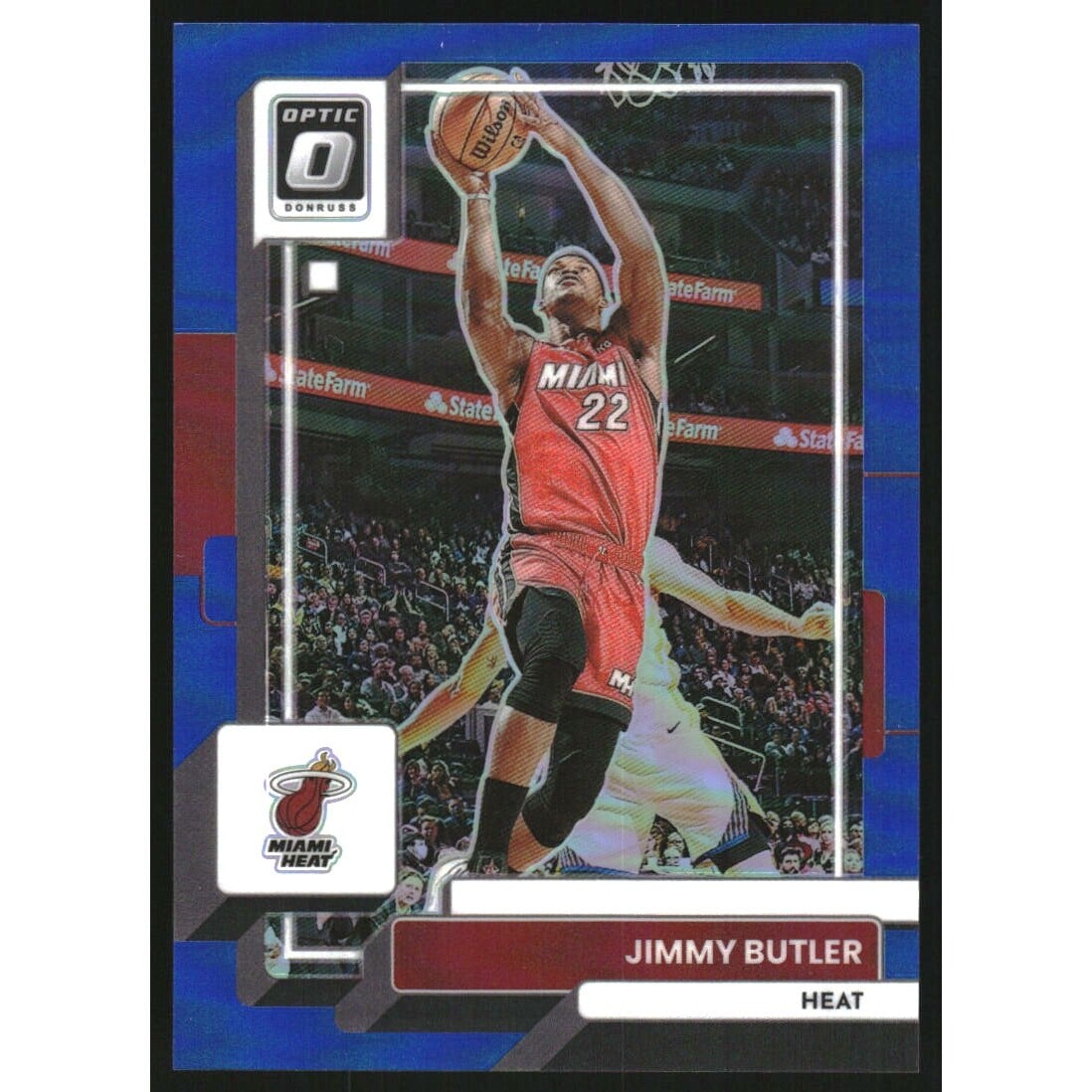 2022-23 Donruss Optic Blue #171 Jimmy Butler. rookie card picture