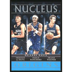 2024-25 Panini Origins Nucleus Turquoise #12 Tristan da Silva/Franz Wagner/Paolo Banchero
