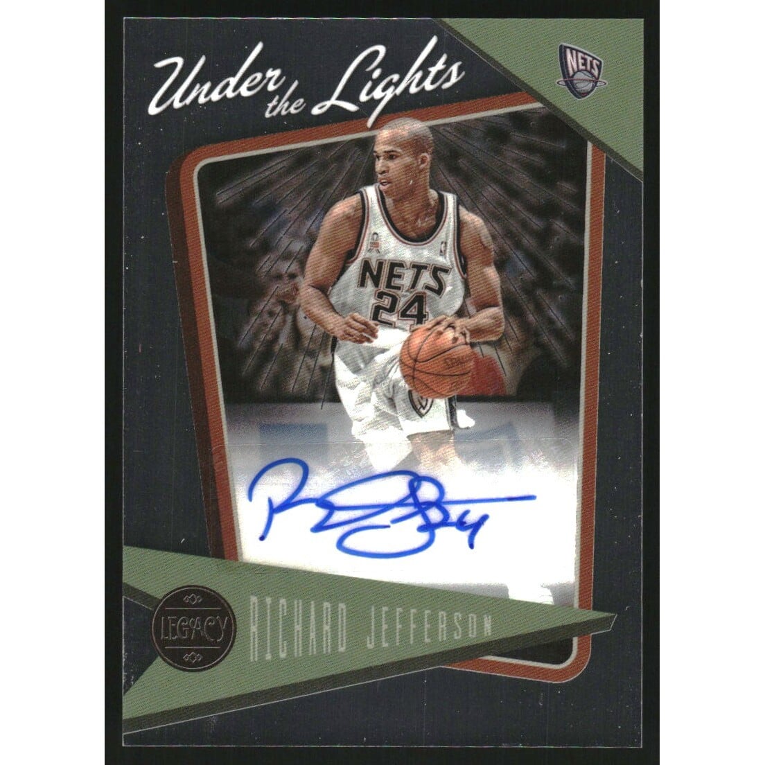 2022-23 Panini Chronicles Under the Lights Autographs #23 Richard Jefferson/99. rookie card picture