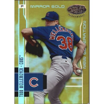 2003 Leaf Certified Materials Mirror Gold #249 Todd Wellemeyer NG