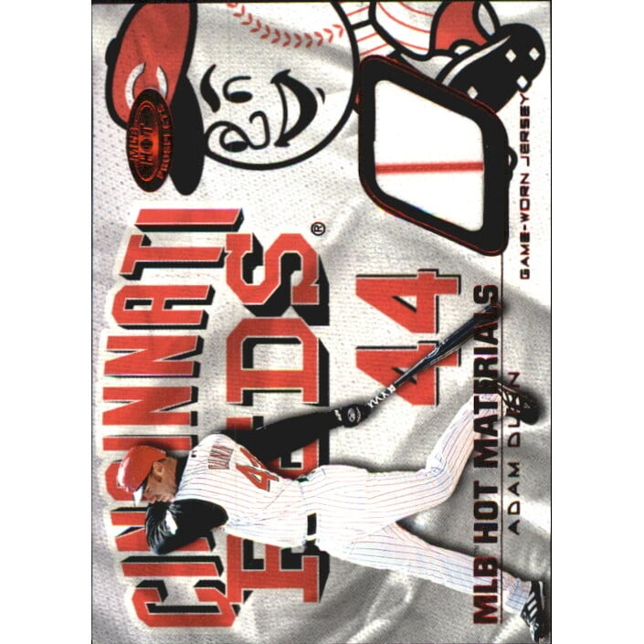 2002 Hot Prospects MLB Red Hot Materials #AD2 Adam Dunn Jsy