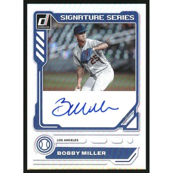 2023 Donruss Signature Series #16 Bobby Miller