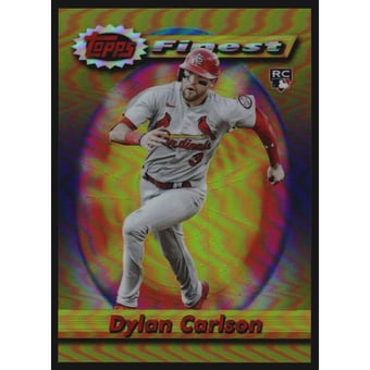 2021 Finest Flashbacks Gold Refractors #21 Dylan Carlson