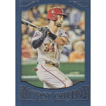 2016 Topps Gypsy Queen Framed Blue #23 Bryce Harper