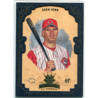 2004 Diamond Kings Framed Gold #40 Adam Dunn