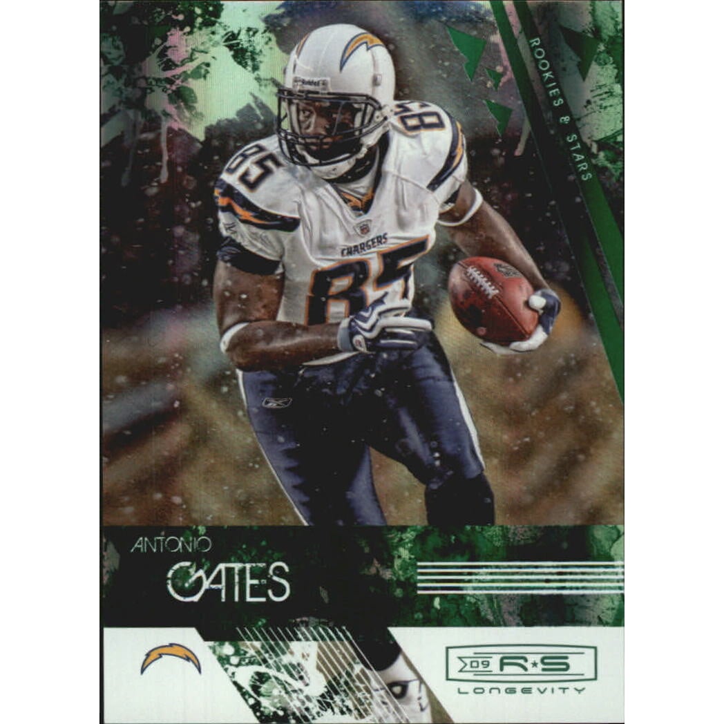 2009 Donruss Rookies and Stars Longevity Emerald #110 Antonio Gates ELE