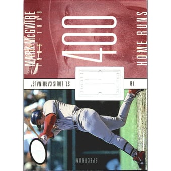 1998 SPx Finite Spectrum #225 Mark McGwire PP