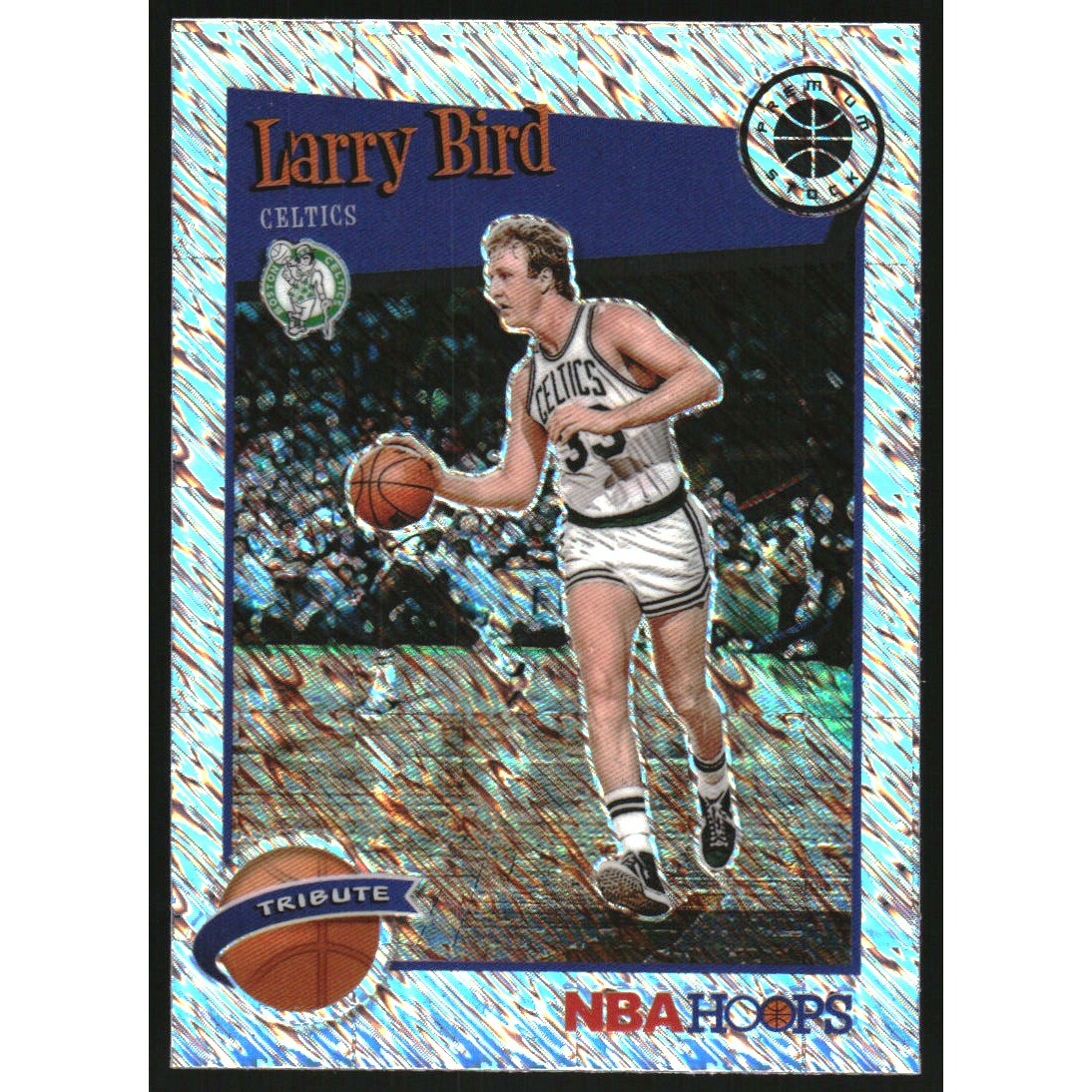 2019-20 Hoops Premium Stock Prizms Shimmer #289 Larry Bird 2019-20 Hoops Premium Stock Prizms Shimmer #289 Larry Bird