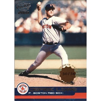 2001 Pacific Premiere Date #68 Derek Lowe