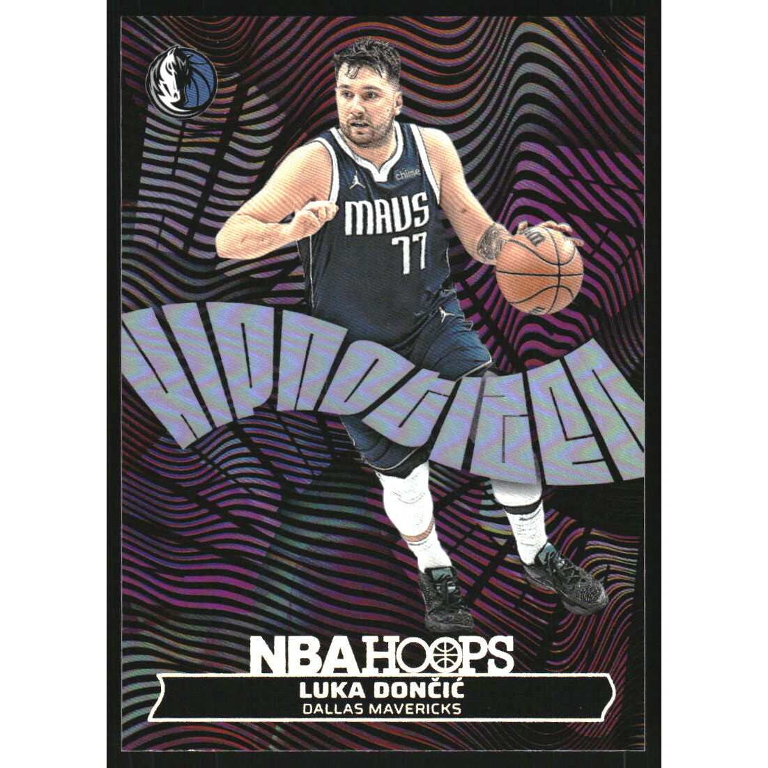 2024-25 Hoops HIPnotized #3 Luka Doncic 2024-25 Hoops HIPnotized #3 Luka Doncic