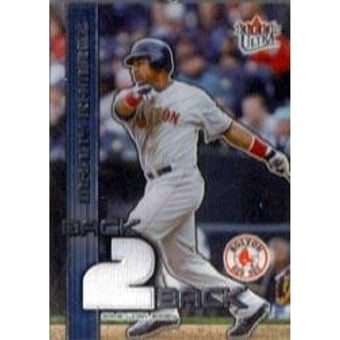 2003 Ultra Back 2 Back Memorabilia #MR Manny Ramirez Jsy
