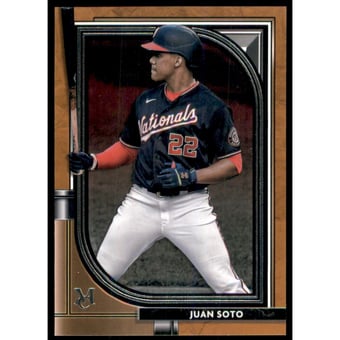 2021 Topps Museum Collection Copper #3 Juan Soto