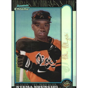 1999 Bowman Chrome Gold Refractors #129 Ntema Ndungidi