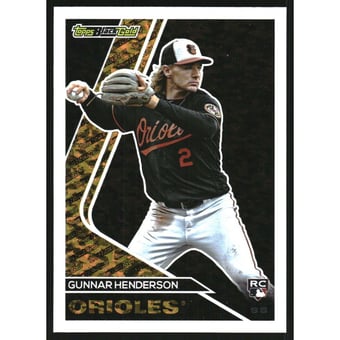 2023 Topps Update Black Gold #BG2 Gunnar Henderson