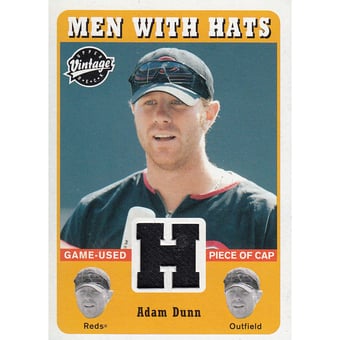 2003 Upper Deck Vintage Men with Hats #MHAD Adam Dunn