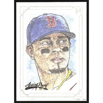 2022 Topps Museum Collection Canvas Collection Reprints Artist Proof #CCR50 Xander Bogaerts