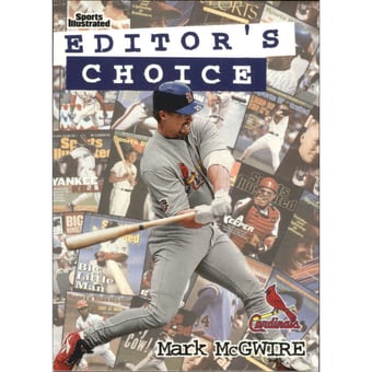 1998 Sports Illustrated Editor's Choice #EC4 Mark McGwire