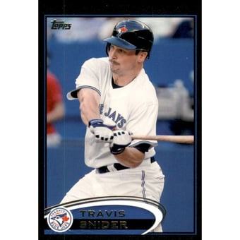 2012 Topps Black #509 Travis Snider