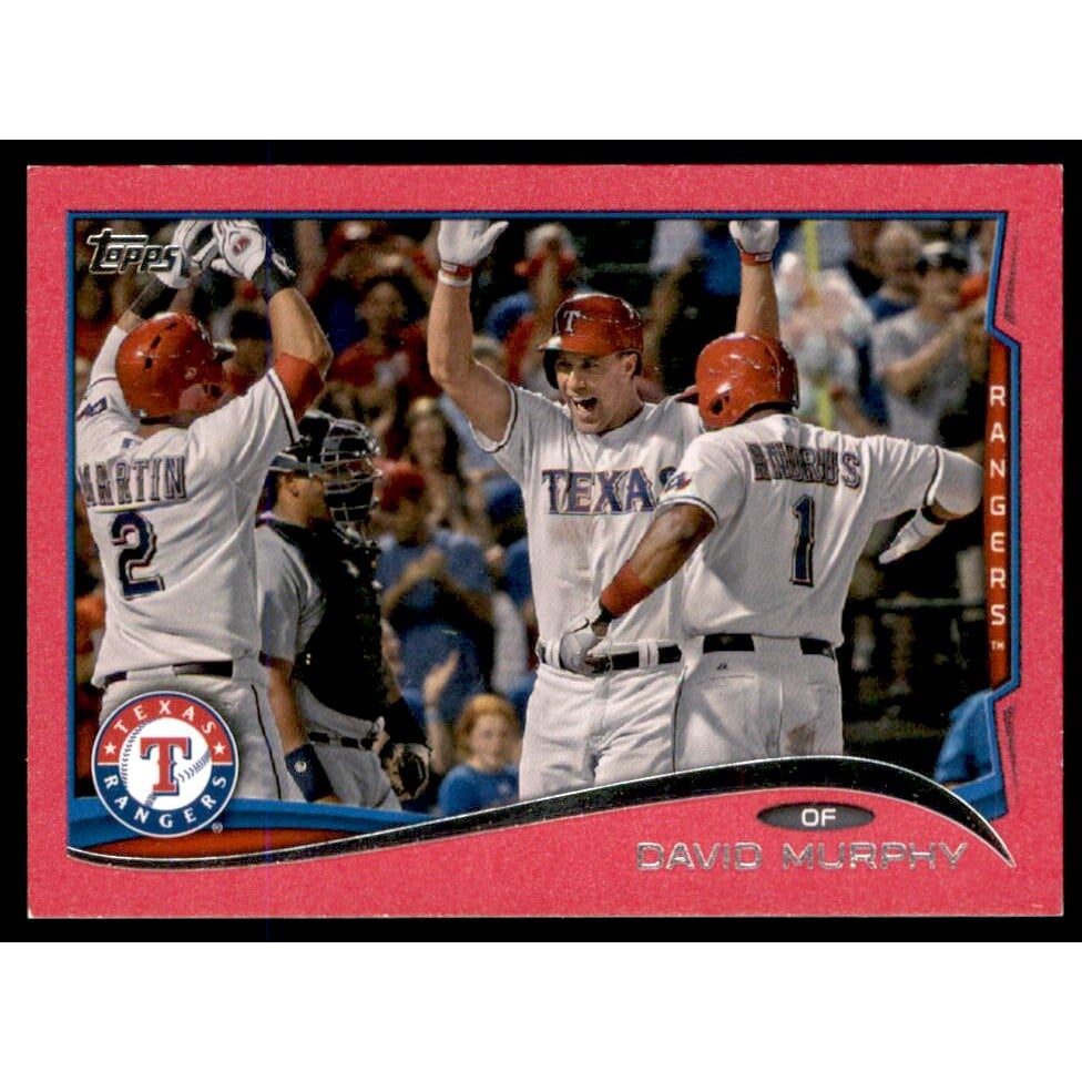 2014 Topps Mini Pink #39 David Murphy. rookie card picture