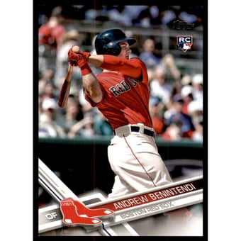 2017 Topps Factory Set Retail Bonus Rookie Variations #283 Andrew Benintendi