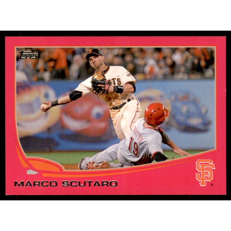 2013 Topps Mini Pink #597 Marco Scutaro. rookie card picture