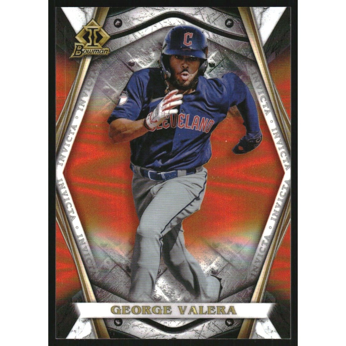 2022 Bowman Chrome Bowman Invicta Orange Refractors #BI1 George Valera