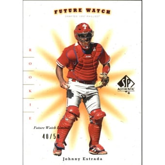 2001 SP Authentic Limited #121 Johnny Estrada FW