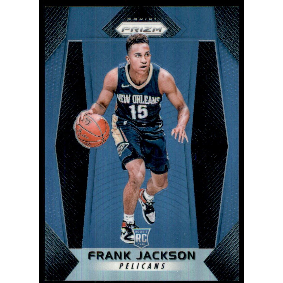 2017-18 Panini Prizm Prizms Blue #125 Frank Jackson. rookie card picture