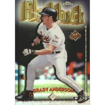 1998 Topps Chrome Flashback Refractors #FB10 Brady Anderson
