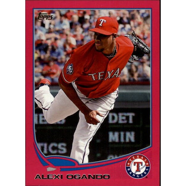 2013 Topps Mini Pink #623 Alexi Ogando. rookie card picture