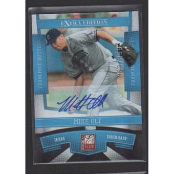2010 Donruss Elite Extra Edition Franchise Futures Signatures #3 Mike Olt/399