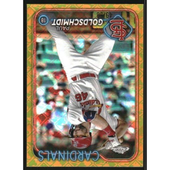 2024 Topps Chrome Logofractor Gold Refractors #90 Paul Goldschmidt