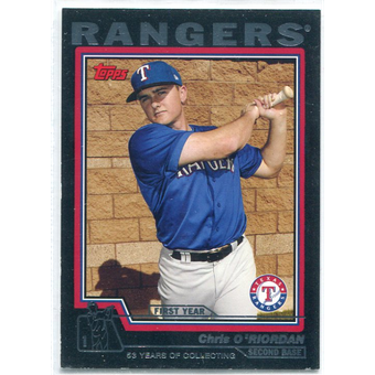 2004 Topps Black #316 Chris O'Riordan FY