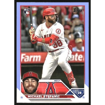 2023 Topps Update Father's Day Blue #US124 Michael Stefanic