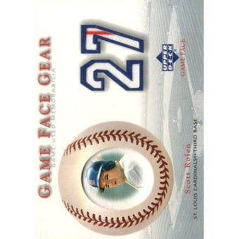 2003 Upper Deck Game Face Gear #SR Scott Rolen