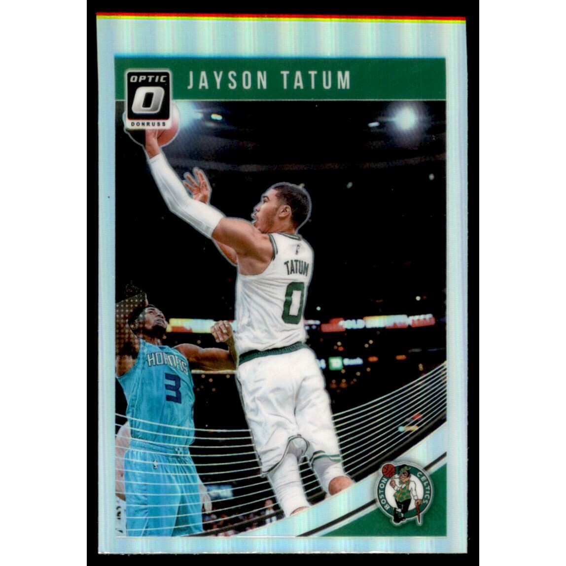 2018-19 Donruss Optic Holo #76 Jayson Tatum