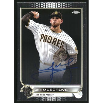 2022 Topps Chrome Veteran Autographs #CVAJMU Joe Musgrove