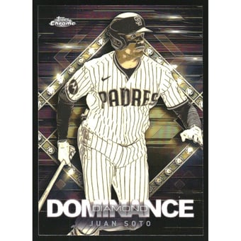 2023 Topps Chrome Update Diamond Dominance #DD10 Juan Soto