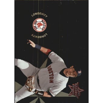 2002 Leaf Rookies and Stars Longevity #290 Nomar Garciaparra 97 ROY