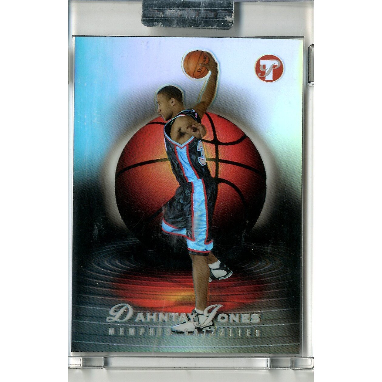 2003-04 Topps Pristine Refractors #159 Dahntay Jones U. rookie card picture