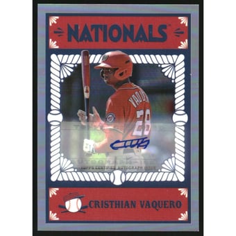2023 Bowman Chrome Bowman Ascensions Autographs #BA12 Cristhian Vaquero/150
