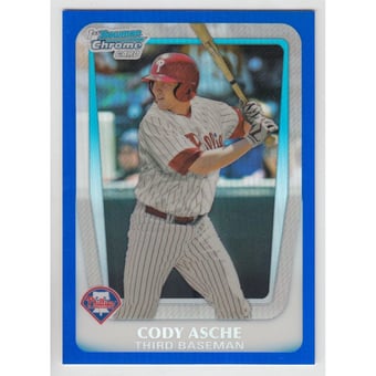 2011 Bowman Chrome Draft Prospects Blue Refractors #BDPP2 Cody Asche