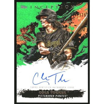 2021 Topps Inception Rookie and Emerging Stars Autographs Green #RESACT Cole Tucker