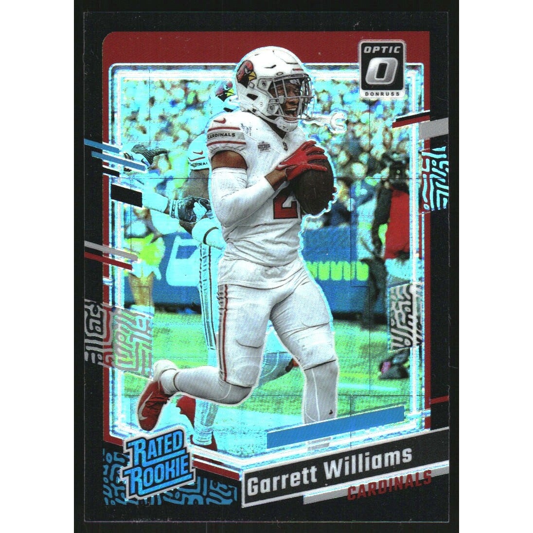 2023 Donruss Optic Black Pandora #203 Garrett Williams RR. rookie card picture