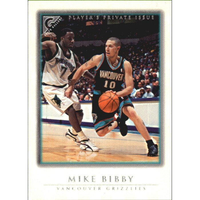 1999-00 Topps Gallery Player's Private Issue #73 Mike Bibby. rookie card picture