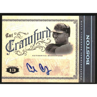 2011 Prime Cuts Signatures Century Silver #6 Carl Crawford/10