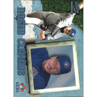 1998 Pacific Invincible Platinum Blue #73 Roger Clemens