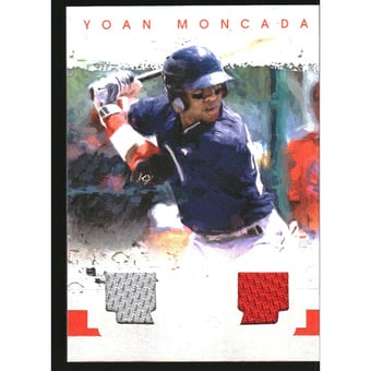 2016 Diamond Kings DK Materials Silver #77 Yoan Moncada/49