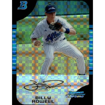 2005 Bowman Chrome Draft AFLAC X-Fractors #AFL1 Billy Rowell