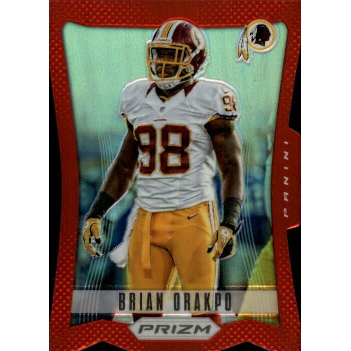 2012 Panini Prizm Prizms Red #194 Brian Orakpo. rookie card picture